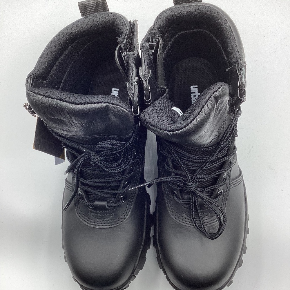 Men’s NIB New Urban Patrol Black Composite Toe Safety Boots Size 5.5
